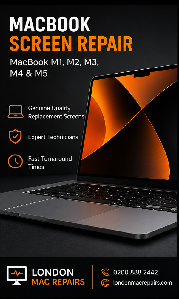 MacBook Screen Repair within 2 hours across London MacBook Screen Repair within 2 hours across London